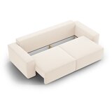 Micadoni Bež raztegljiva sedežna garnitura iz tkanine bouclé 247 cm Jodie – Home | Shoptok.si