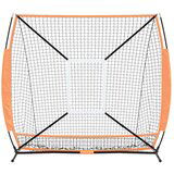 vidaXL Bejzbol in softball Črna 180 x 90 x 153 cm Poliester | Shoptok.si