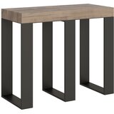 Ityhome 90 x 77 konzolna miza rjava, (20847545) Cene