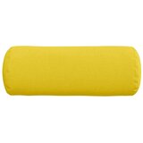 vidaXL Blazine 2 pcs Svetlo rumena Ø 25 x 70 cm blago | Shoptok.si
