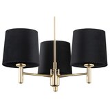 Brilagi Luster na šipci MONTE 3xE27/15W/230V crna/zlatna | Eponuda.com
