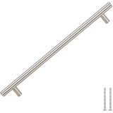  Ručke za ormarić 5 kom srebrne 224 mm od nehrđajućeg čelika | shoptok.hr