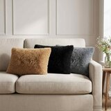  Presvlaka za jastuk 6 pcs HEERLEN Crna 40 x 60 cm PV flis | shoptok.hr