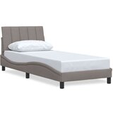  Okvir za krevet bez madraca smeđesivi 90x200cm od tkanine | shoptok.hr