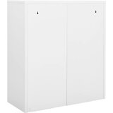  Uredski ormarić bijeli 90 x 40 x 102 cm čelični | shoptok.hr
