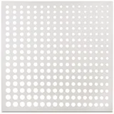 dekorativni panel moon beli pp 1X1 2019488