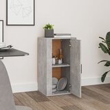  Komoda siva boja betona 40 x 33 x 70 cm od konstruiranog drva | shoptok.hr