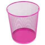 Levia koš za smeti kovinski, 12 l, roza Cene