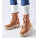 Gemre Pink boots with a chunky sole Riel | Shoptok.si
