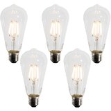 LUEDD Komplet 5 LED žarnic E27 A60 Lux senzor 4W 400 lm 2200K Cene