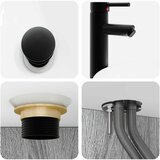  Set namještaja za kupaonicu 5 kom. Siva Sonoma | shoptok.hr
