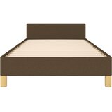  Okvir za krevet bez madraca tamnosmeđi 80x200 cm od tkanine | shoptok.hr