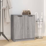 vidaXL Ormarić za cipele sivi hrast 59 x 35 x 70 cm konstruirano drvo Cijene