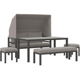 Ambia Garden vrtna lounge garnitura tkanina aluminij | Shoptok.si