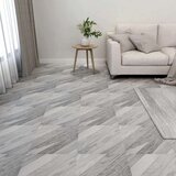  Samoljepljive podne obloge 55 kom PVC 5 11 m² sive prugaste | shoptok.hr