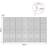 Gabion s žicom debljine 5 mm i mrežom 5x5 cm 350x10x200 cm - 10 cm 200 cm 350 cm | shoptok.hr