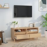 TV ormarić boja hrasta sonome 100x34,5x44,5cm konstruirano drvo | shoptok.hr