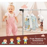 ILAUKE 12x Leseni otroški obešalniki s kljukicami | Shoptok.si