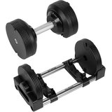 Rebel ACTIVE Podesiva liveno-gvozdena bučica sa automatskim sistemom, 24 kg, korak podešavanja 1 kg, model RBA-2331-24 | Eponuda.com