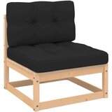 Vrtna sedežna garnitura 4-delna z blazinami trdna borovina, (20975164) | Shoptok.si