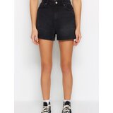 Trendyol ženski šorts Twoss23Sr00199, crna-crna | Eponuda.com