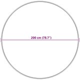  Umjetni Tepih od Ovčje Kože Tafalla Bež Ø 200 cm Poliester | shoptok.hr