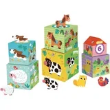 Animal Blocks kocke od drva 12m+ 12 kom