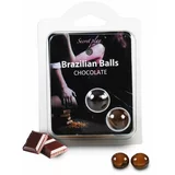 SecretPlay Brazilian Balls Chocolate 2 pack