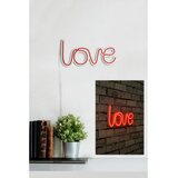  Zidna LED dekoracija Love, IP67, 375 cm, 12V, Crvena Cene