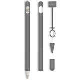 INF 4-delni komplet silikonskih zaščitnih etuijev za Apple Pencil Grey, (21543565) | Shoptok.si
