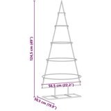 vidaXL Kovinsko božično drevesce Zlata 125 cm Jeklo s prašnim premazom | Shoptok.si