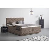 Premium Living Postelja Boxspring Cordoba, Rjava, 180x200 | Shoptok.si