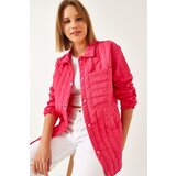 Bianco Lucci Women's Single Pocket Snap Quilted Coat 2001 | Shoptok.si