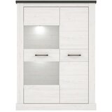 Premium Living Vitrina Montreal, Bela, Barva Pinije | Shoptok.si