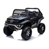 Mercedes Unimog - automobil na akumulator, crni 4x4 | shoptok.hr