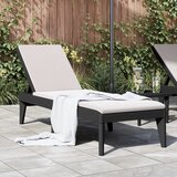 vidaXL Ležalnik antraciten 186x60x29 cm PP Cene