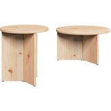  Kava Stol 2 pcs Prirodna Čvrsto borovo drvo | Eponuda.com