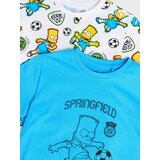 Sinsay Komplet od 2 majice kratkih rukava The Simpsons | shoptok.hr