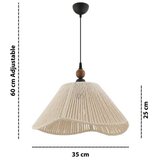 Opviq Luster Sukne W Ecru Brown | Eponuda.com