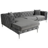 Atelier Del Sofa ugaona garnitura como eco left anthracite
