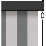 Rolo zavjesa Antracit i bijelo 180 x 250 cm Tkanina i aluminij | shoptok.hr