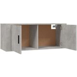  Zidni TV ormarić siva boja betona 100x34 5x40 cm | shoptok.hr