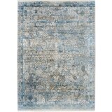 Dieter Knoll TKANA PREPROGA Toulon 200/290 cm modra, siva | Shoptok.si