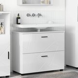 vidaXL Kupaonski ormar Visoko sjajno bijela 76.5 x 35 x 64 cm Cijene