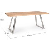 YES EVERYDAY Blagovaonski stol 90x180 cm Dukat &amp;ndash; Slike