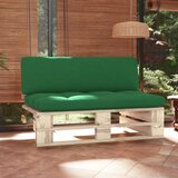 Maison Chic Vrtni srednji kavč - Zunanji kavč iz palet impregnirana borovina, (22040724) | Shoptok.si