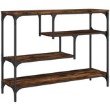  Konzolni stol boja hrasta 100x30x75 cm od konstruiranog drva | shoptok.hr