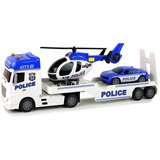 Kamion za transport policijskog automobila i helikoptera - plavi | shoptok.hr