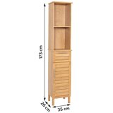 Tendance kupaonski ormarić 1 vrata + 1 drawer + 2 police mdf, colonial | Eponuda.ba