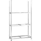  Stalci za gume s 3 razine 3 kom srebrni 110x40x200 cm čelični | shoptok.hr